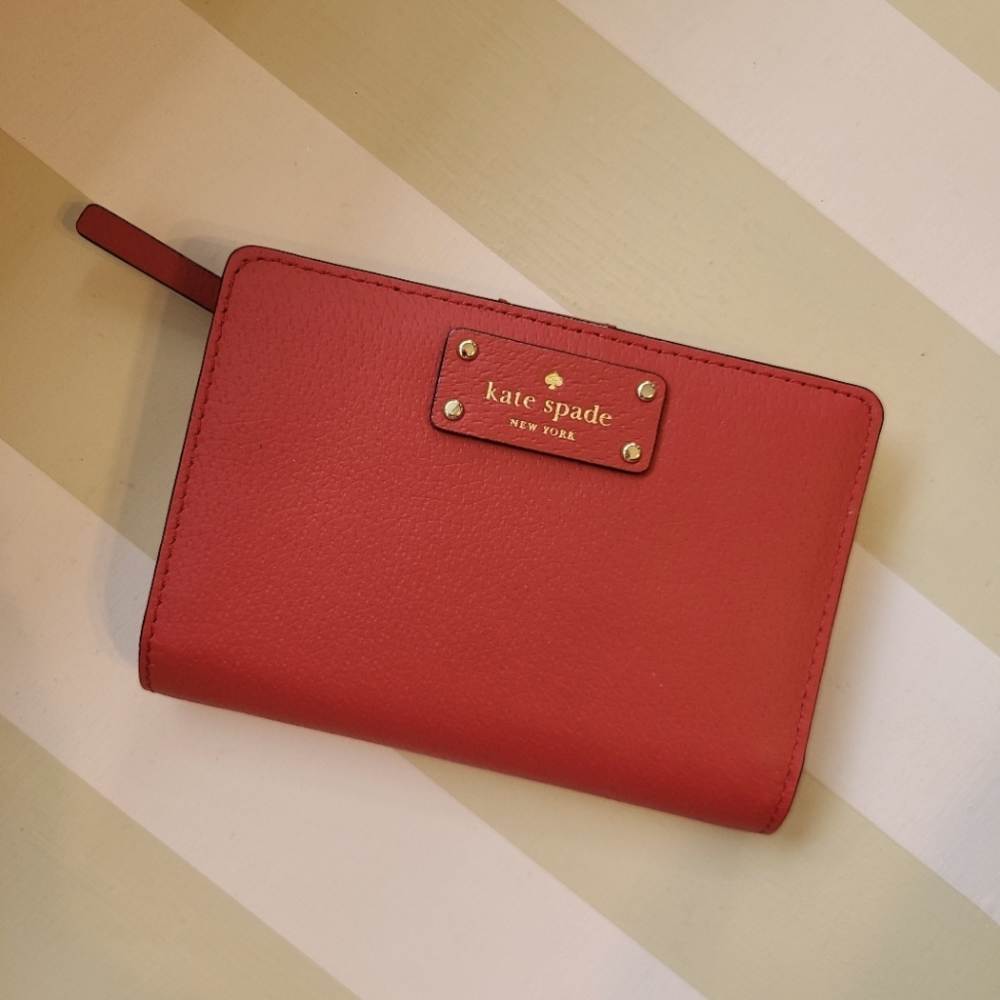 Red Kate Spade Wallet